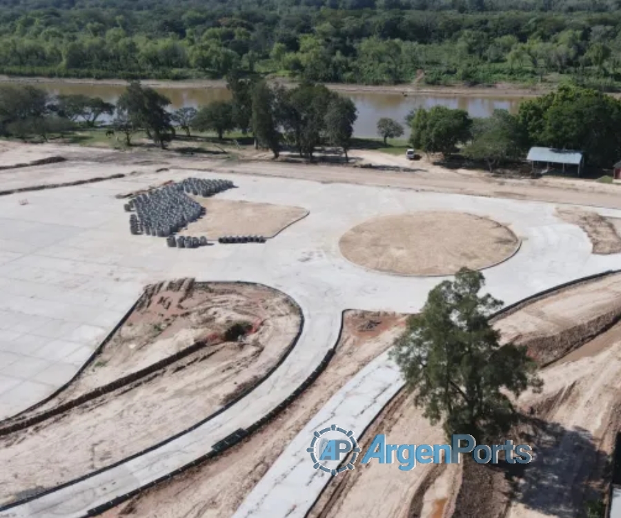 Nuevos accesos y playa para camiones en el puerto de Barranqueras