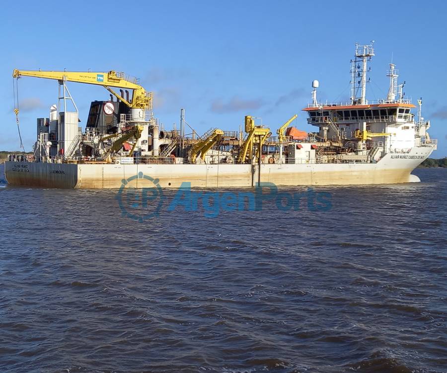 Jan de Nul presentó la oferta más baja para el dragado de mantenimiento en el río Uruguay