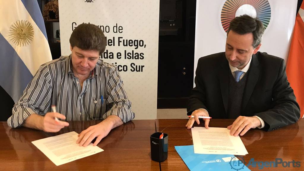 Convenio de factibilidad para construir una nueva terminal de cruceros en Ushuaia