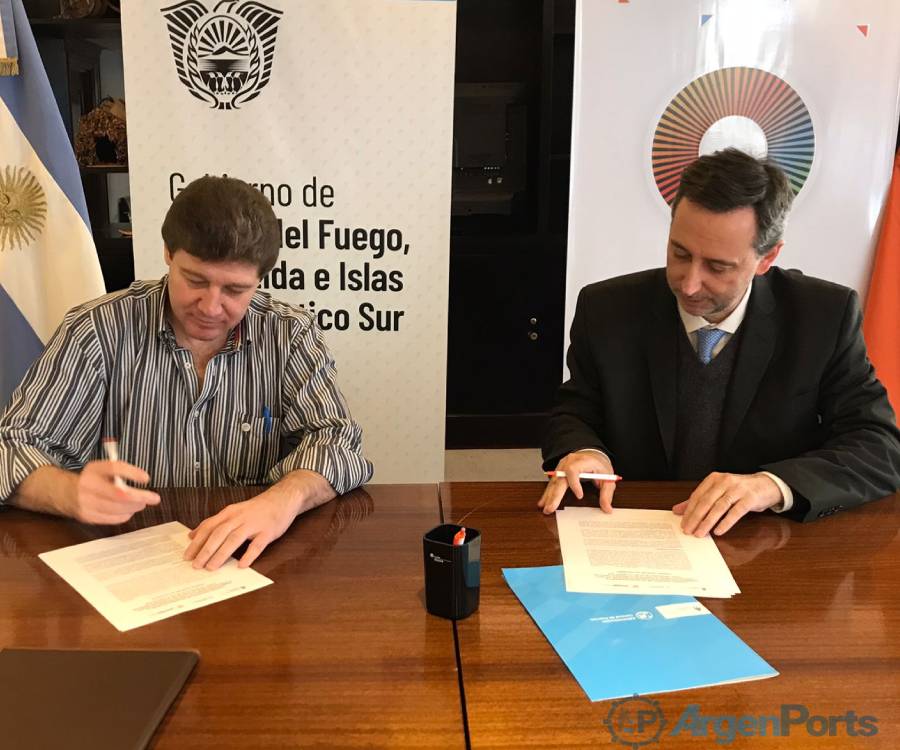 Convenio de factibilidad para construir una nueva terminal de cruceros en Ushuaia