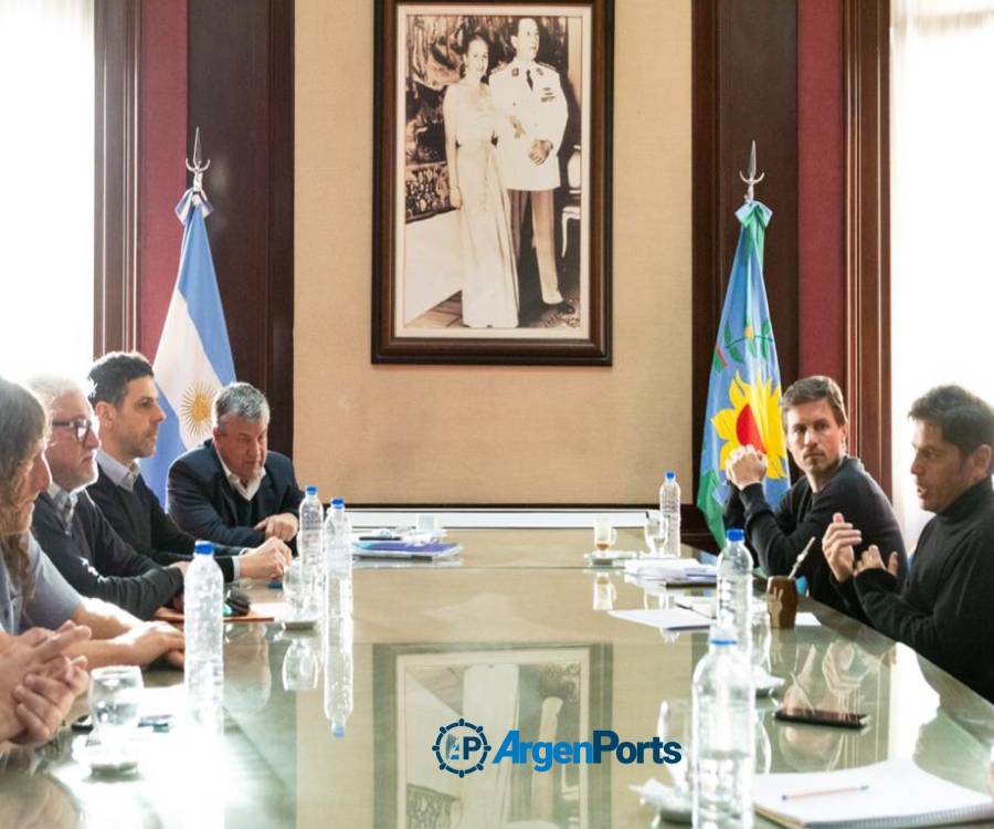 Compromiso de Kicillof para la reactivación plena del Astillero Río Santiago