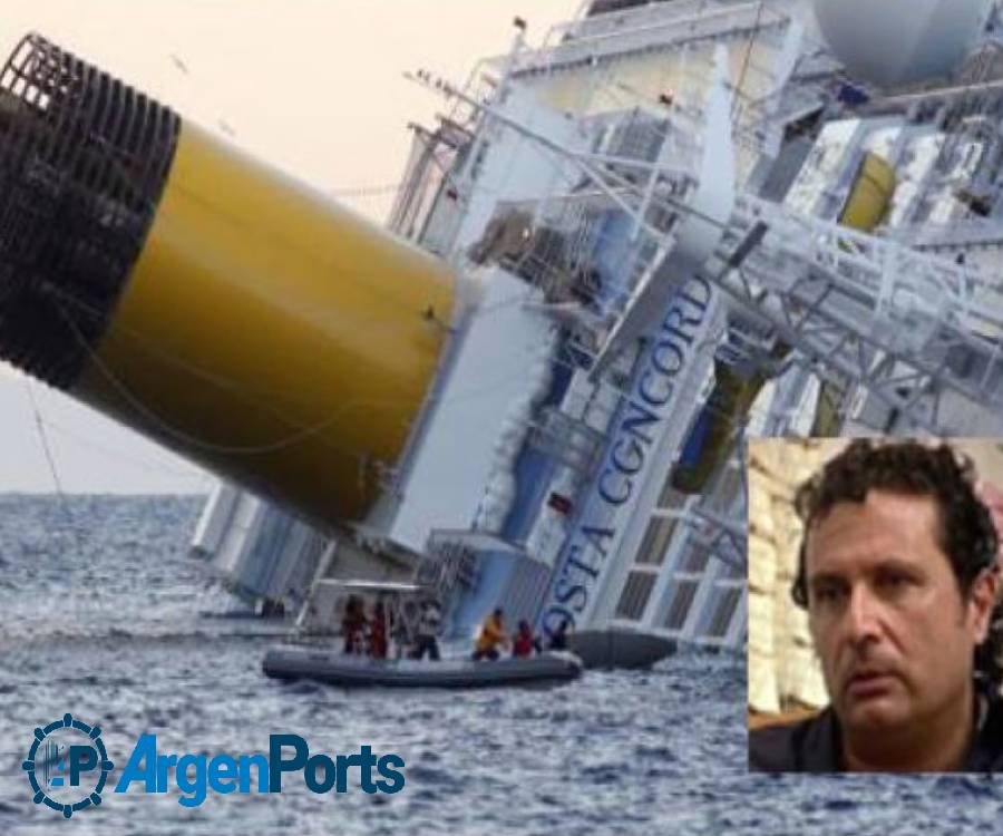 Francesco Schettino, el capitán del Costa Concordia, se prepara para salir de la cárcel