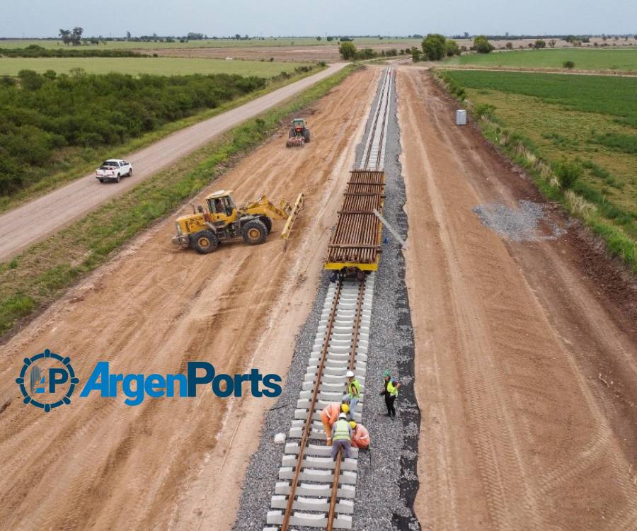 Santa Fe: la obra de circunvalación ferroviaria de la ciudad tiene un avance del 34%