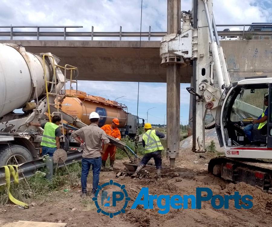 Comenzó una obra vial clave para el transporte de cargas hacia el puerto de Bahía Blanca