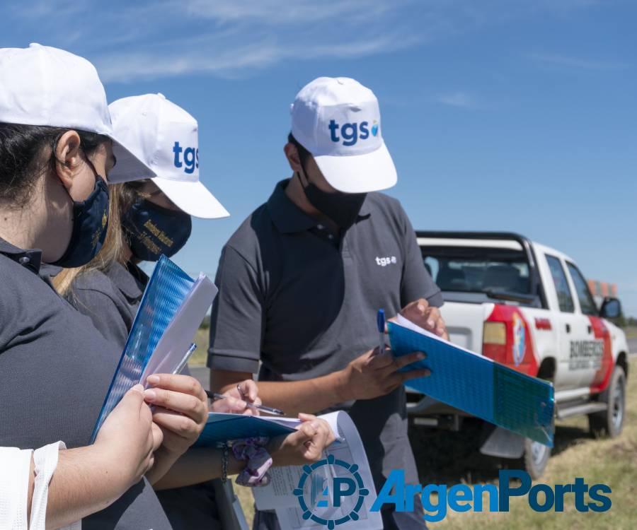 TGS inicia su programa puerta a puerta de prevención de daños en gasoductos