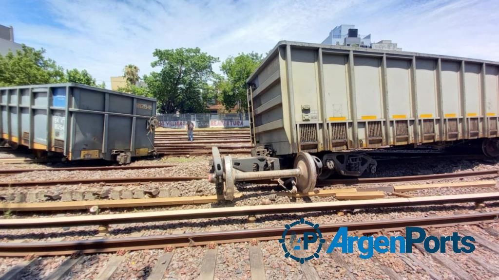 El descarrilamiento de un tren de carga en Haedo causó complicaciones