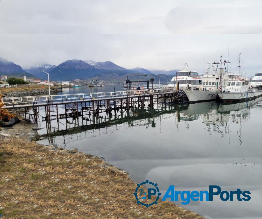 Ushuaia: avanza el proyecto de ampliación y reconstrucción de los muelles de catamaranes