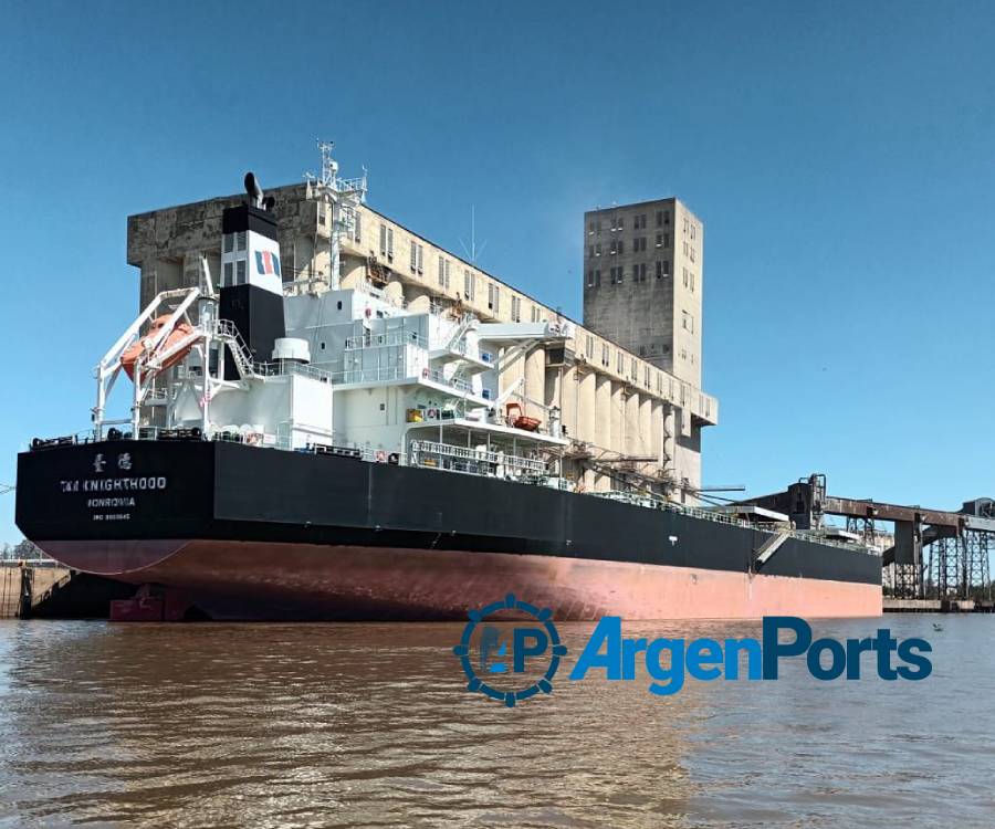 Fuerte caída de las toneladas de trigo embarcadas por los puertos del Gran Rosario