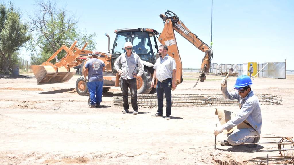 Puerto General San Martín: comenzaron obras en el lugar de la Batalla de Punta Quebracho