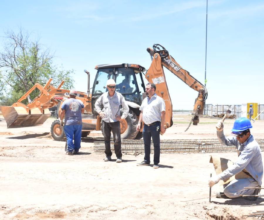 Puerto General San Martín: comenzaron obras en el lugar de la Batalla de Punta Quebracho