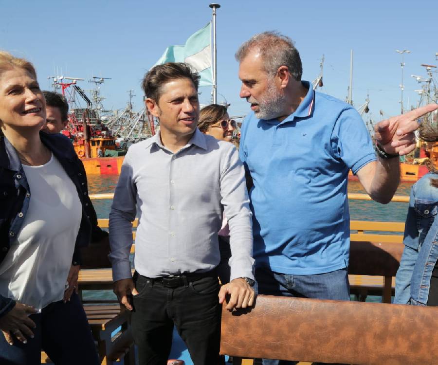 Felizia: “Pudimos mostrarle al gobernador la fuerza de trabajo del puerto de Mar del Plata”