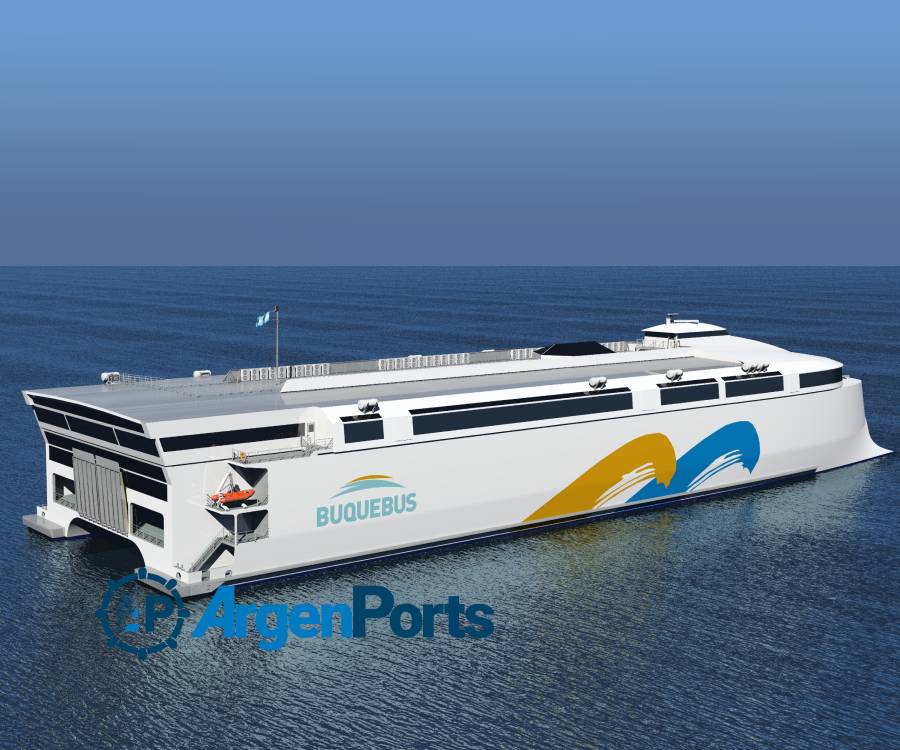 Así es el ferry 100% eléctrico más grande de mundo, que en 2025 operará Buquebús