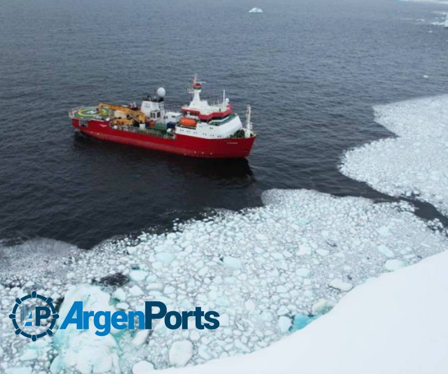 El rompehielos italiano Laura Bassi llega al punto más austral jamás alcanzado por un barco