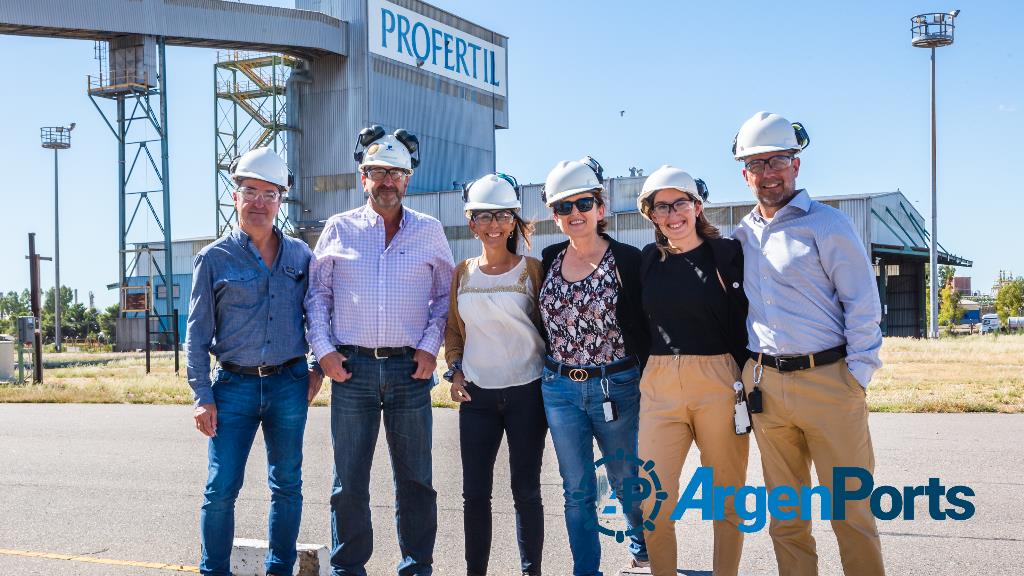 Alzbeta Klein, CEO de la Asociación Internacional de Fertilizantes, visitó Profertil