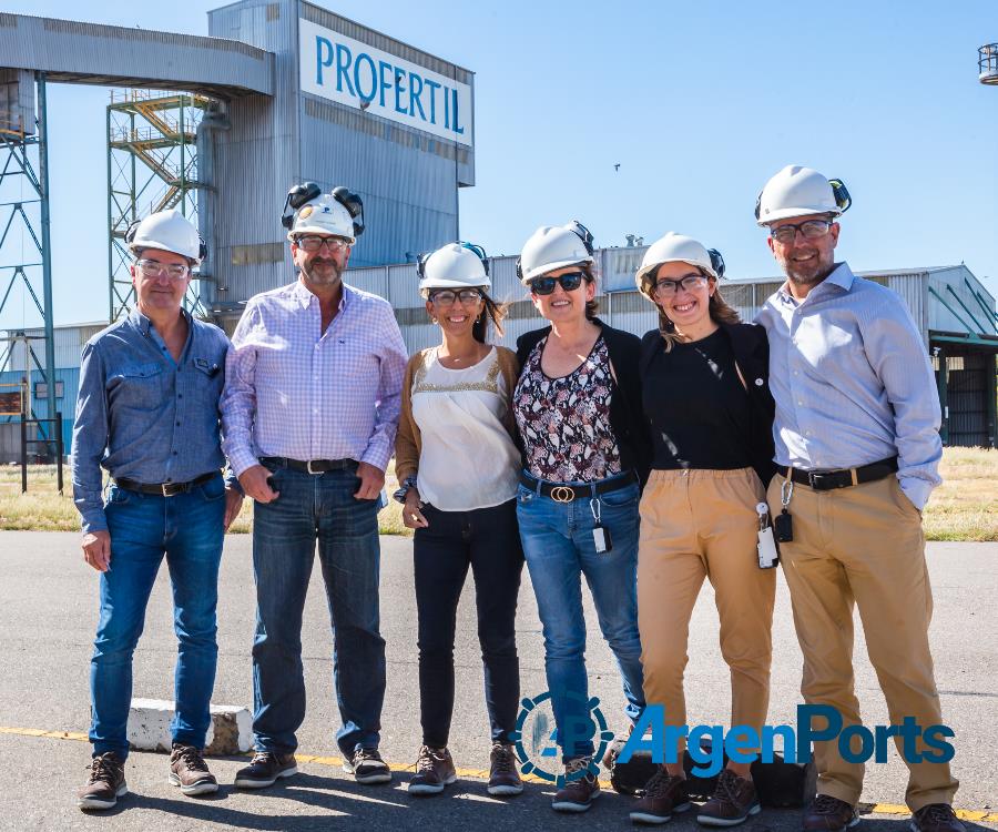 Alzbeta Klein, CEO de la Asociación Internacional de Fertilizantes, visitó Profertil