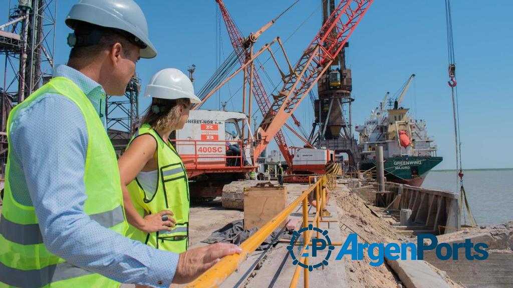 “Es un orgullo ver estos resultados”, dijo Hogan, tras recorrer las obras en San Nicolás