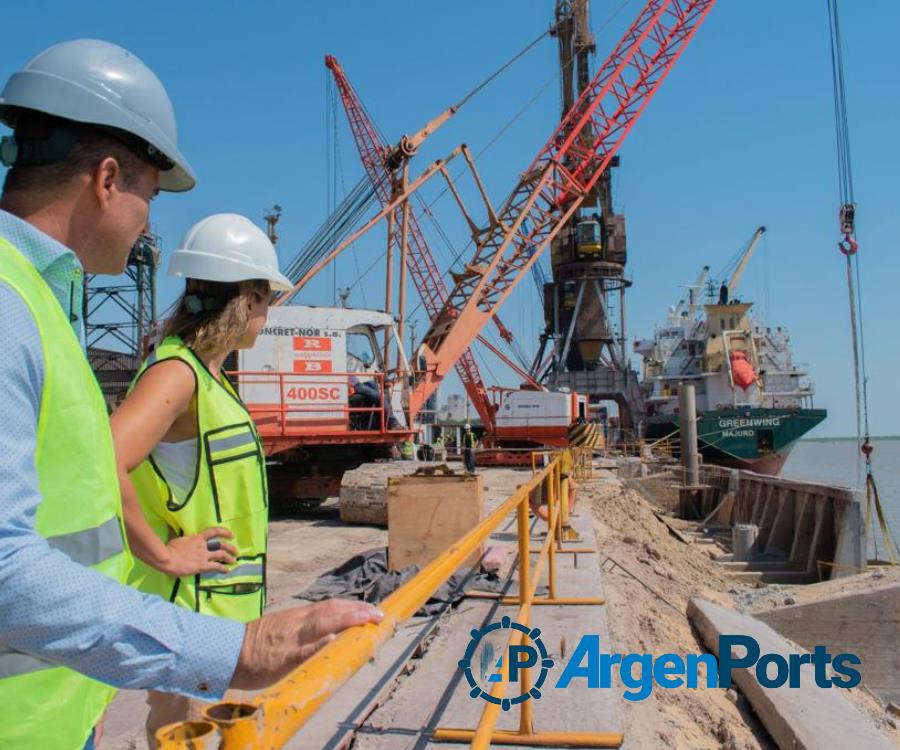 “Es un orgullo ver estos resultados”, dijo Hogan, tras recorrer las obras en San Nicolás