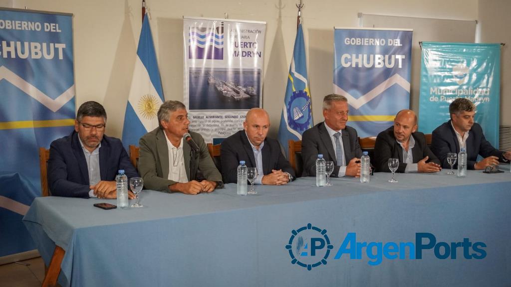 Puerto Madryn: convenio para la eliminación de cargas horizontales del Sitio 3