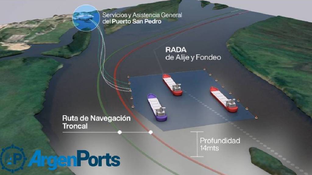 San Pedro: Almada apeló a una resolución extraordinaria para adjudicar el dragado