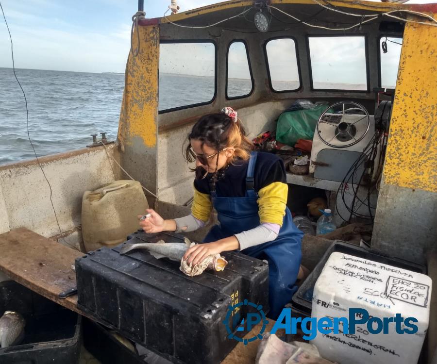 El INIDEP realizó un monitoreo de la flota pesquera artesanal de Monte Hermoso