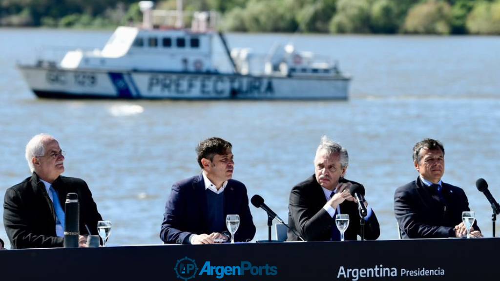 Kicillof: “El canal Magdalena es nuestra puerta de acceso a un futuro mejor”