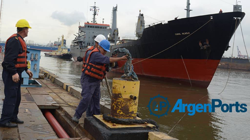 Llegó a Buenos Aires el transporte ARA “Canal Beagle”