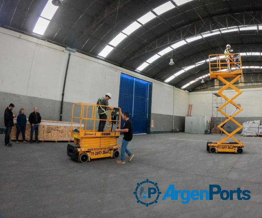 La Administración Portuaria de Madryn adquirió equipos para trabajar en altura