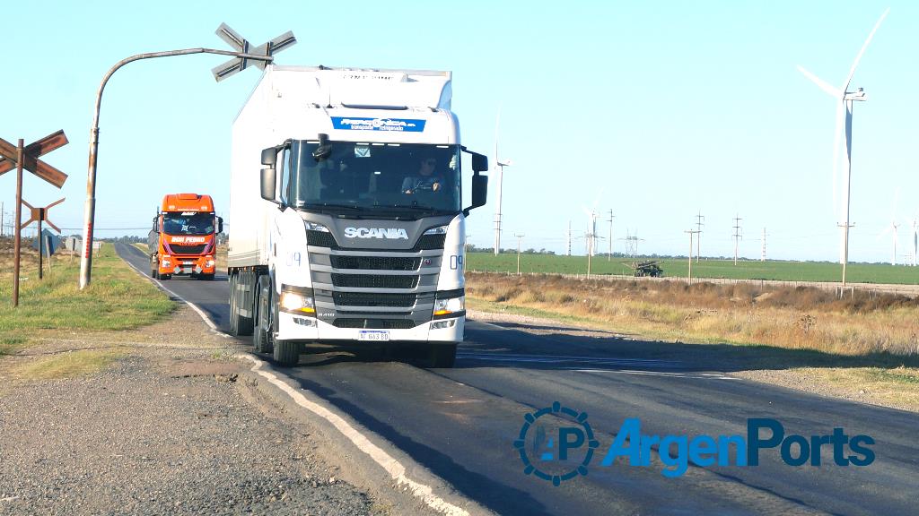 Reclaman la urgente intervención de una ruta clave para el movimiento de cereal a los puertos