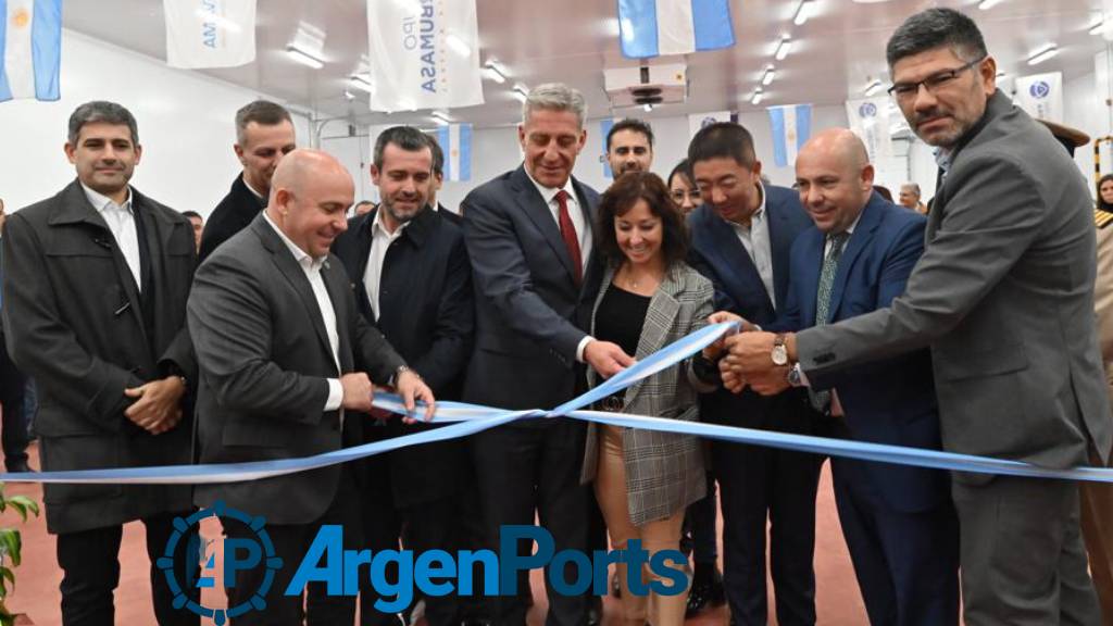 La pesquera Arbumasa inauguró su planta en Puerto Madryn