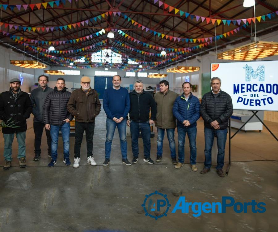 Presentaron una edición del renovado mercado del puerto de Bahía Blanca