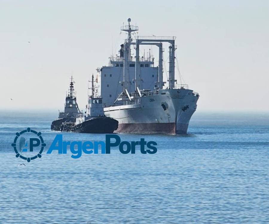 Buques reefers en Mar del Plata, una rareza que a veces se hace realidad