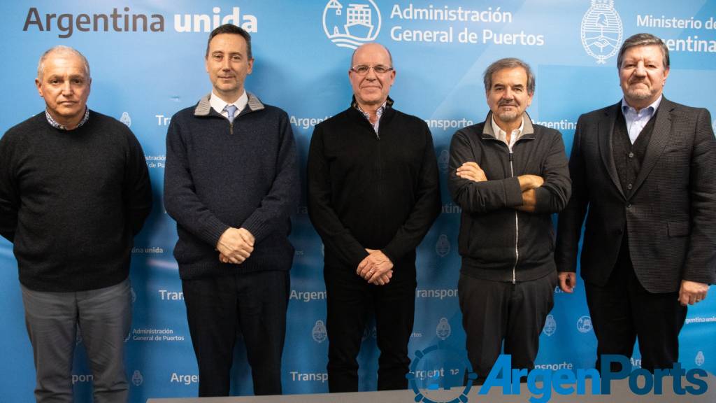 AGP recibió a las nuevas autoridades de la Cámara de Prácticos