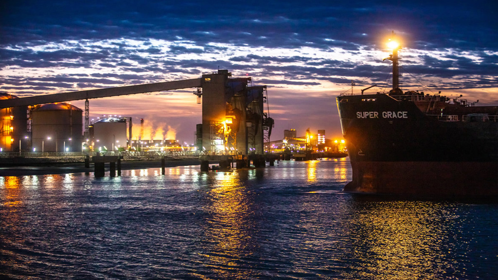 Gran balance operativo y de gestión para el puerto de Bahía Blanca