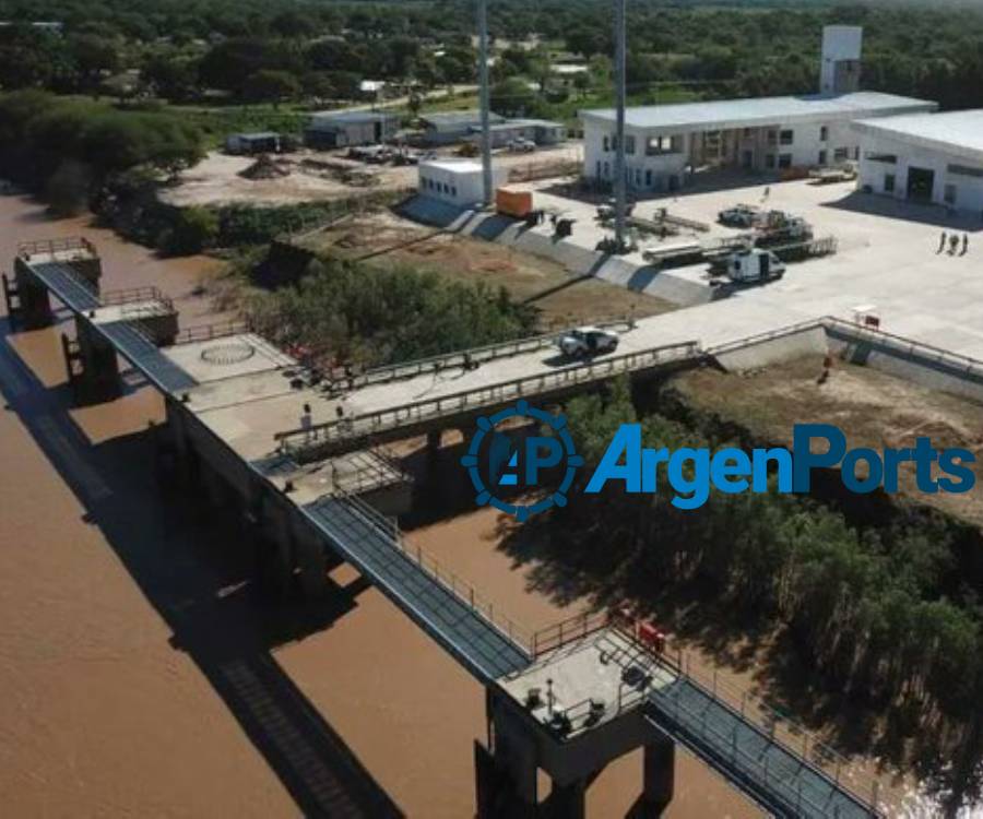 Inauguraron la terminal de cargas de Puerto Las Palmas