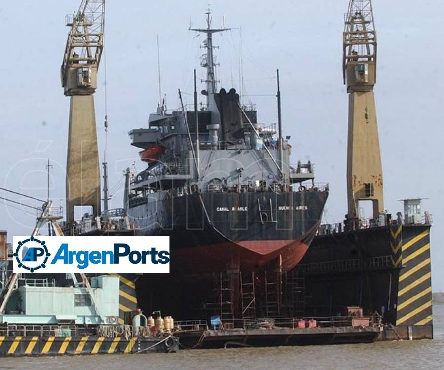 Luz verde al contrato entre la Armada y Astillero Río Santiago para construir un dique flotante