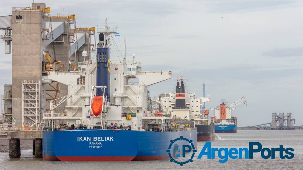 La sequía también se hizo sentir en el puerto de Bahía Blanca