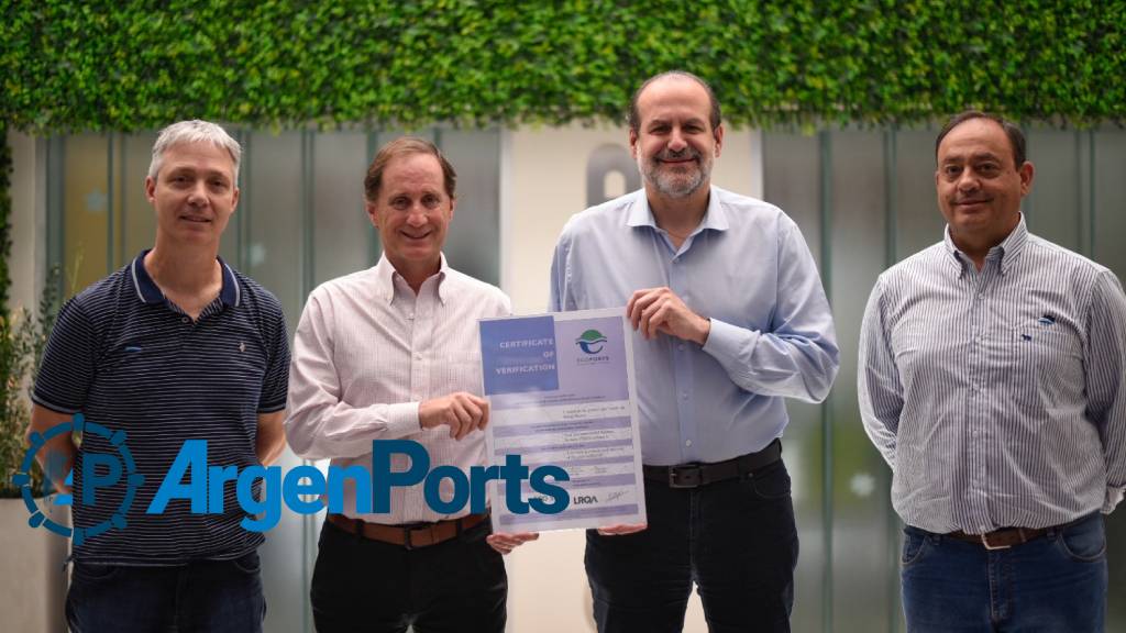 El Puerto de Bahía Blanca fue certificado como Ecoports “Puerto Sustentable”