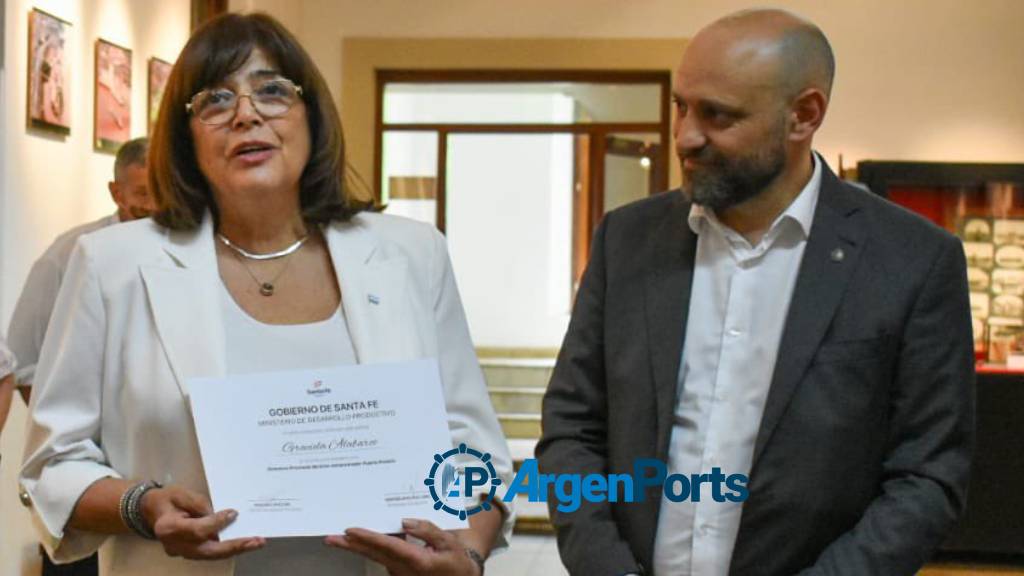 La empresaria Graciela Alabarce asumió al frente del Puerto de Rosario