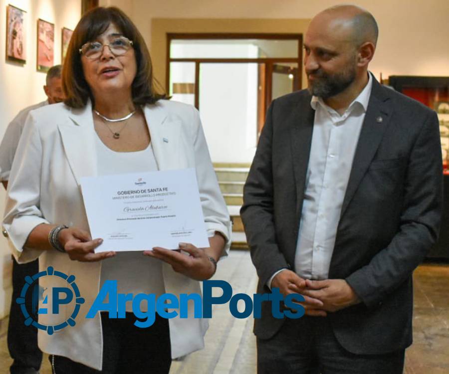 La empresaria Graciela Alabarce asumió al frente del Puerto de Rosario