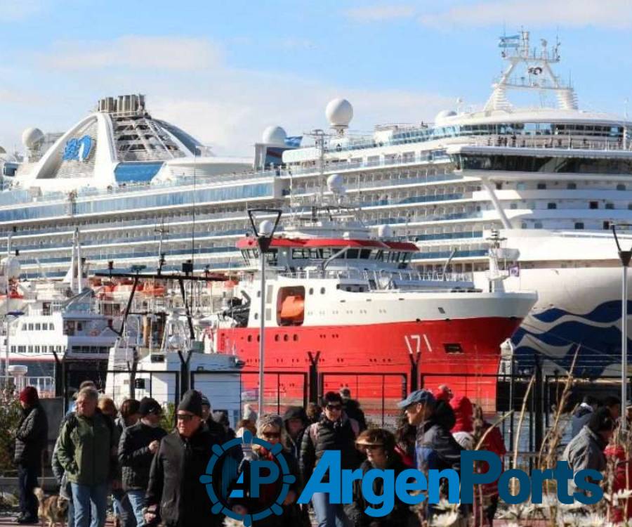 Murcia dijo que la llegada de cruceros a Ushuaia crecerá un 10 por ciento