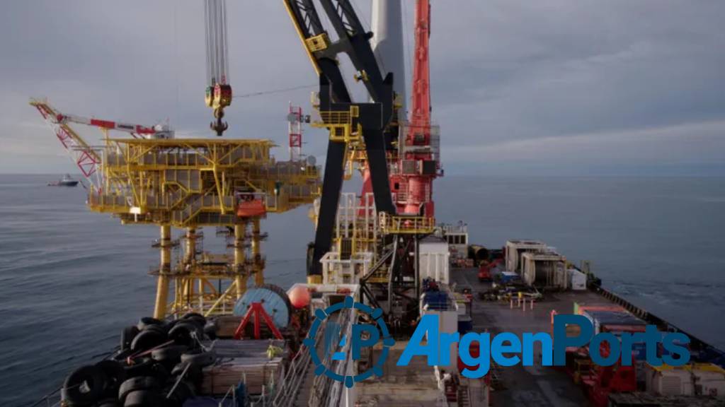 Total finalizó la instalación de la plataforma Fénix frente a Tierra del Fuego