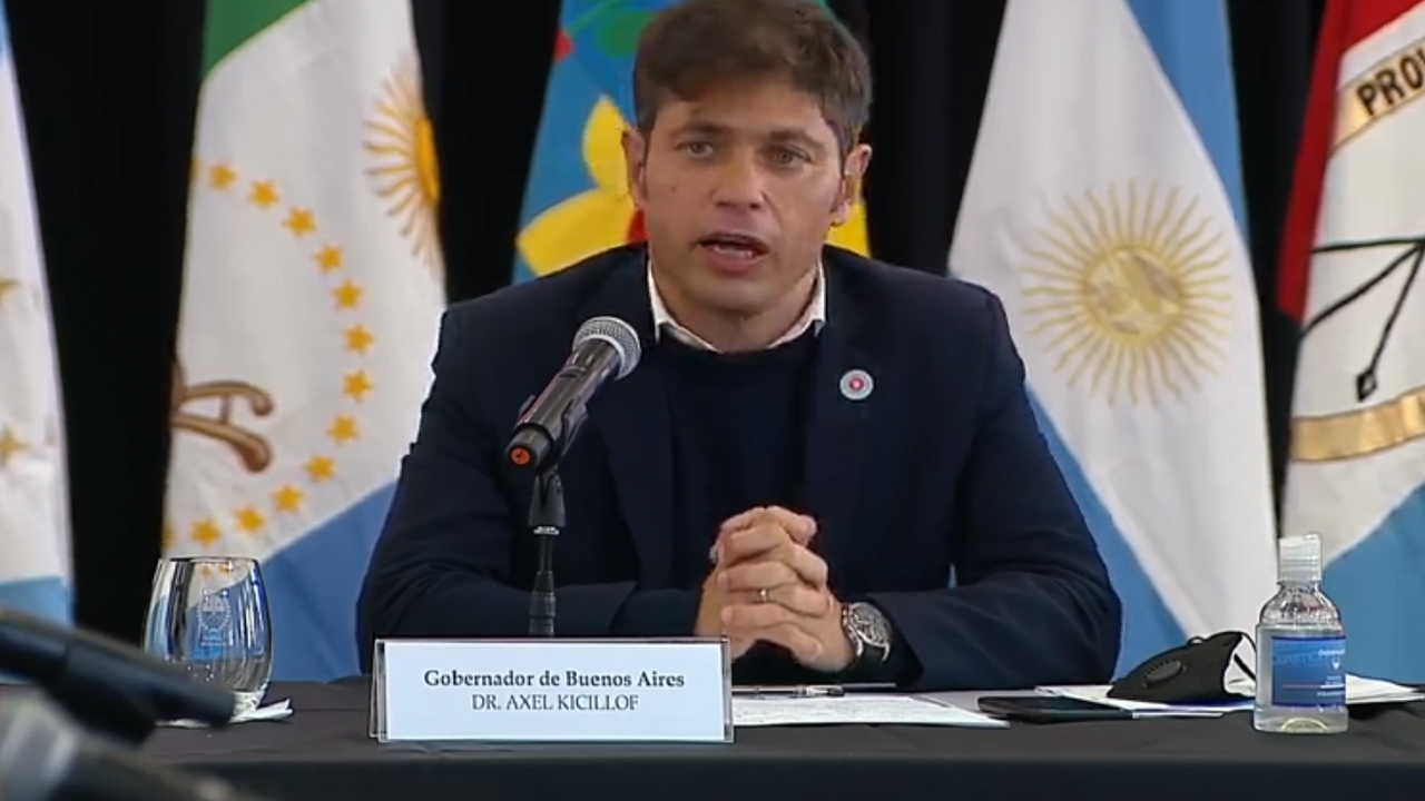 Kicillof pidió por el canal Magdalena y el control del contrabando en la Hidrovía