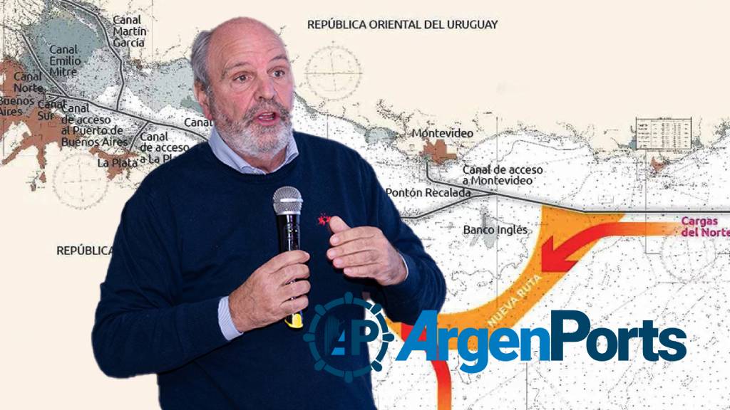 “Lo clave es si queremos tener o no un puerto soberano a 14 metros en el Río de la Plata”