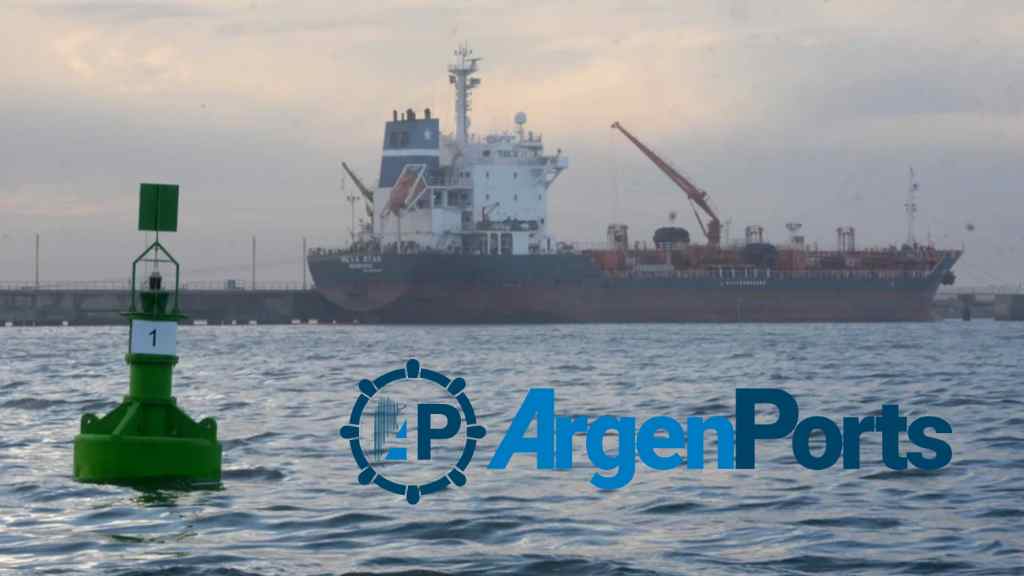 Avanza el dragado de mantenimiento en el puerto de Bahía Blanca