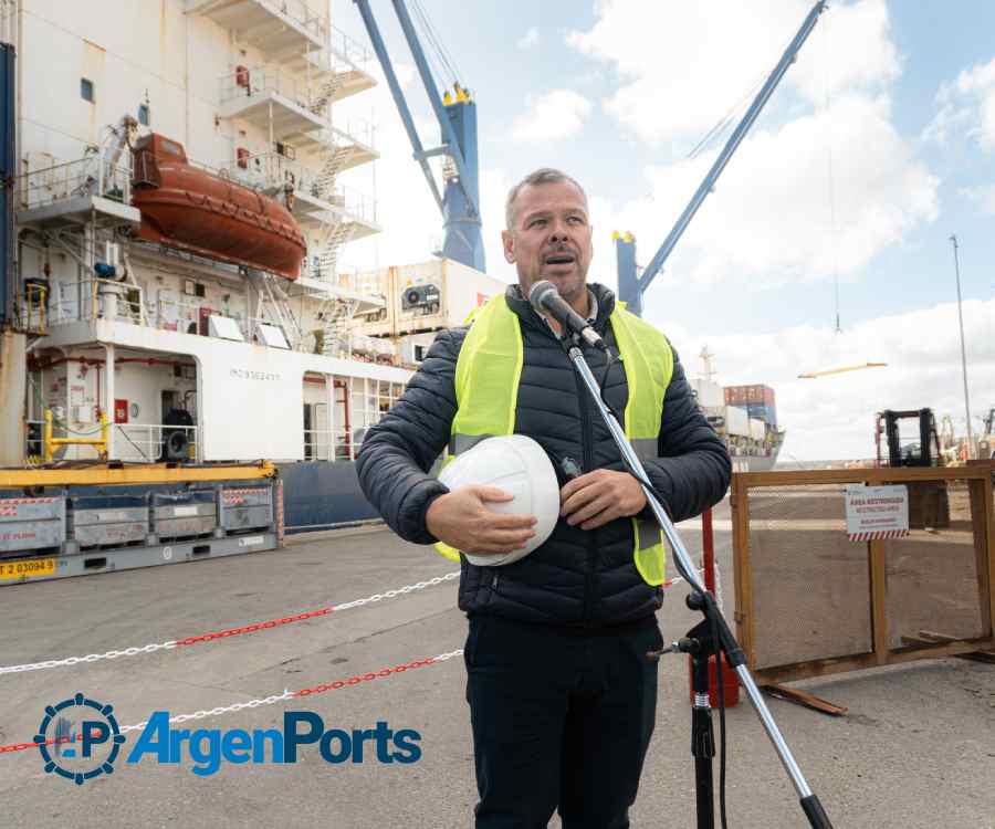 “El objetivo de la Provincia es hacer de Mar del Plata un puerto multimodal”