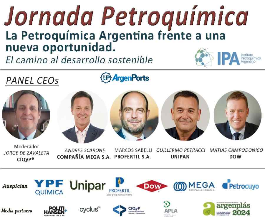 Jornada sobre la petroquímica frente a una nueva oportunidad y desarrollo sostenible