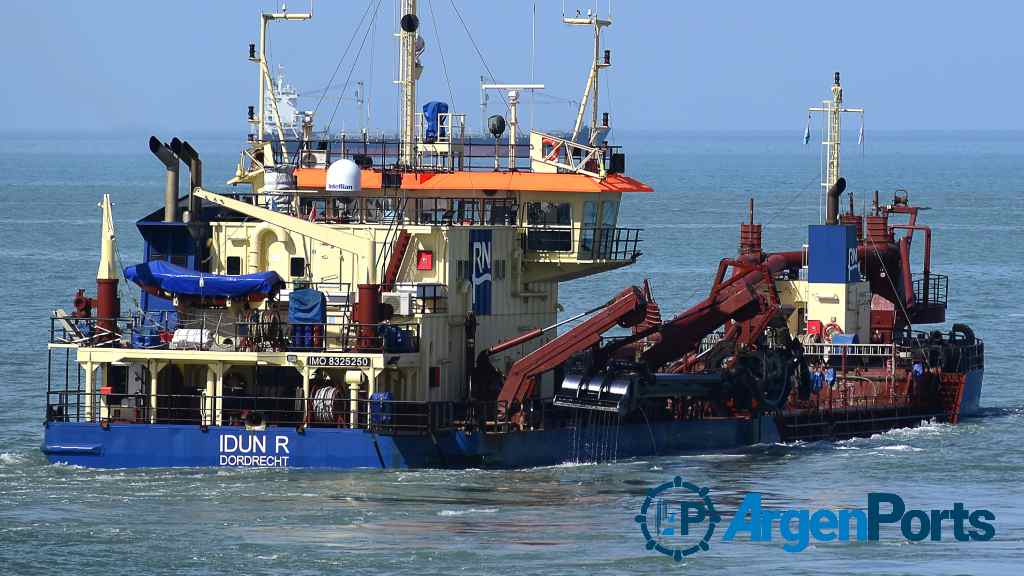 El puerto de Mar del Plata requiere la remoción de casi 500 mil m3 de sedimentos