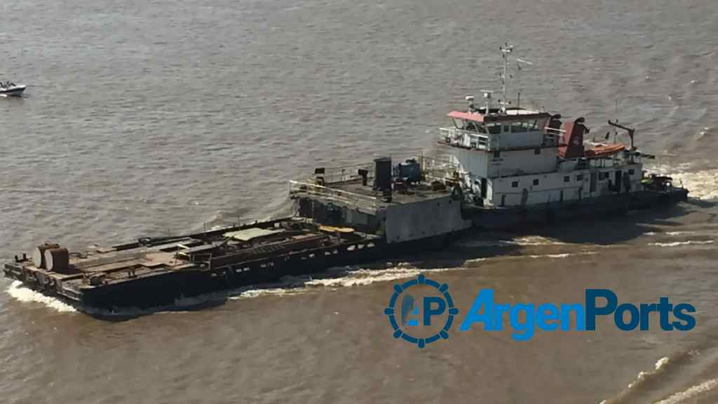 Hace escala en Zárate una carga de madera y celulosa despachada por Puerto Posadas