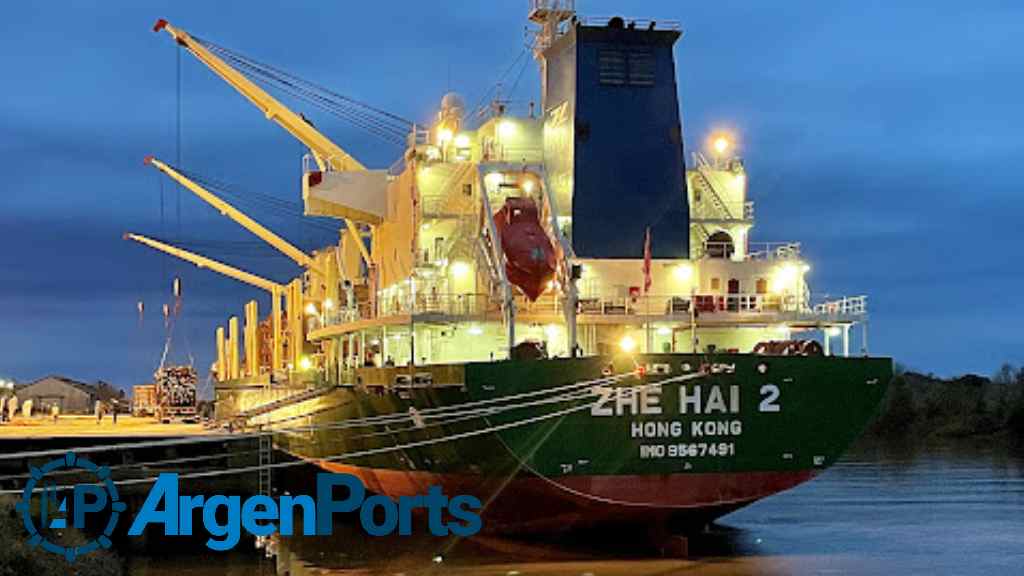 Más de 180 mil toneladas exportadas en seis meses desde Concepción del Uruguay