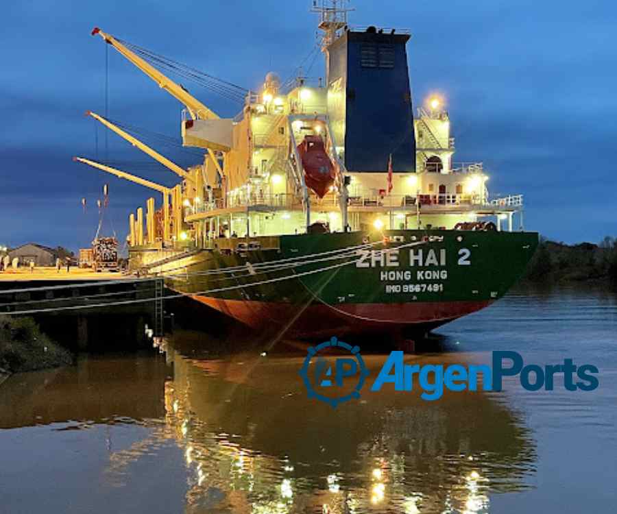 Más de 180 mil toneladas exportadas en seis meses desde Concepción del Uruguay